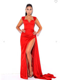 JADE ME ALL IN RED GOWN